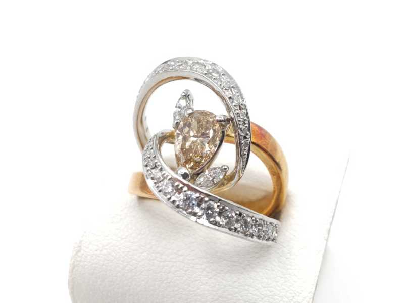 ダイヤモンド買取 指輪 K18 Pt900